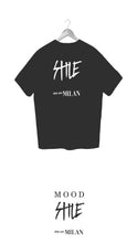Carica l&#39;immagine nel visualizzatore di Gallery, T-shirt total black logo STILE
